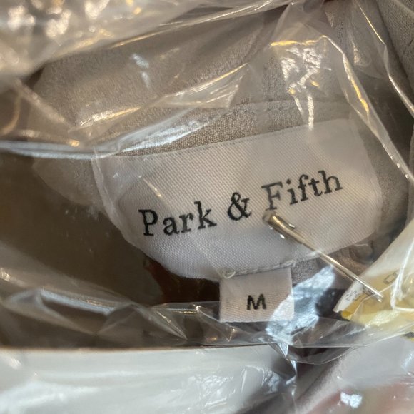 PARK & FIFTH Valdes Dress in Dove Grey - Picture 8 of 9